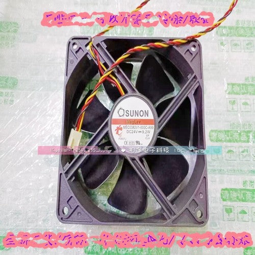 1 PCS SUNON Fan MEC0382V1-000C-A99 DC24V 12038 12CM 9.2W 3 wire cooling fan