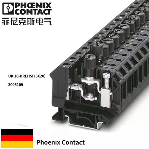10pcs Phoenix UK10-DREHSI (5X20) Order No.3005109 Fuse Terminal