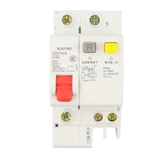 1PC For Circuit Breaker 1P+N 32A  DZ47SLE C32