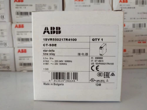 1PCS   Time Relay 0.3s-30s CT-SDE 1SVR550217R4100