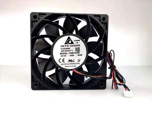 1 PCS Delta Fan THB1212B DC 12V 3.0A 12025 12cm 4 pin cooling fan