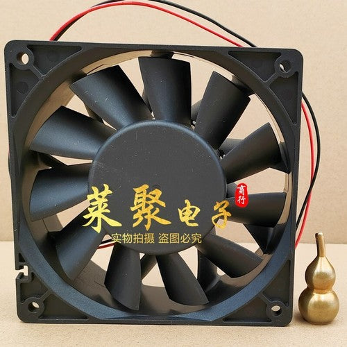 1 pcs AAVID Fan PEAD2A238BL DC24V 1.08A 12038 12CM 2 Wire Cooling fan