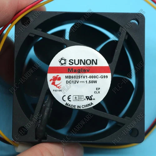 1PC   6CM cooling fan MB60251V1-000C-G99 12V 1.50W 6025