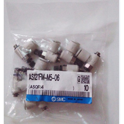 1Bag/10pc  SMC AS1211FM-M5-06 control valve Free shipping