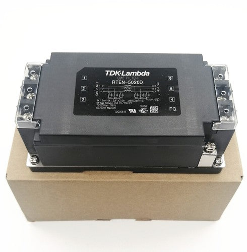 1pc  TDK-LAMBDA Three-phase Power Filter RTEN-5020D 20A Rail Installation