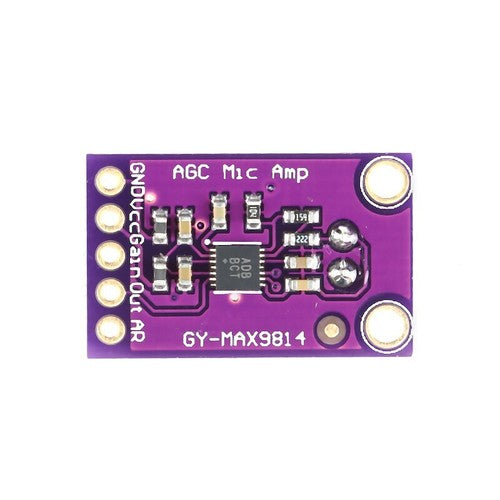 5*MAX9814 Microphone AGC Amplifier Board Sound Sensor Module MAX4466 PCB Board