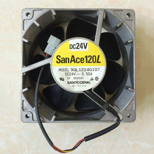 One For SANYO  9GL1224G107 San Ace120L 24V 0.50A cooling fan Free Shipping