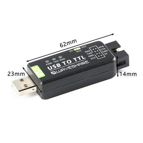 Industrial FT232RL Chip UART Serial Module USB to TTL Converter STC 5V/3.3V