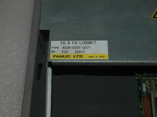 For FANUC A02B-0281-C071  LCD Unit Free Shipping