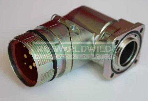 1PCS FOR SIZE1.5 4+2 90° Elbow Power Motor Seat M40 Connector