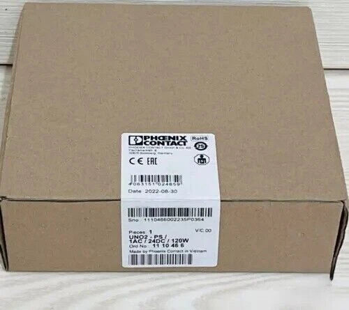 PHOENIX Contact UNO2-PS/1AC/24DC/120W module 1110466 #P