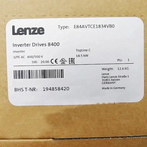 E84AVTCE1834VB0  LENZE E84AVTCE1834VB0 Inverter