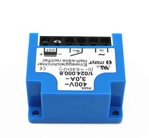 1PC  Half wave Rectifier Einweggleichrichter module  1/024.000.6 400V 3,0A