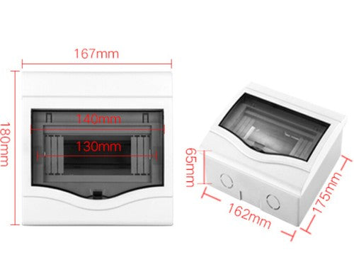 Household plastic distribution box circuit breaker switch box electrical box