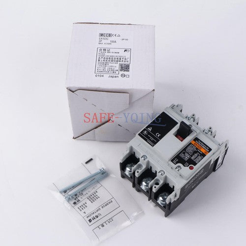 1PCS FUJI EA103C 3P 100A Molded Case Circuit Breakers