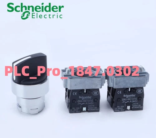 1PCS  Schneider XB2BD41C (ZB2BD4C+ZB2BZ101C) Rotary switch 1NO #LL Fast ship