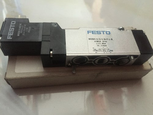 1 pcs FESTO MEBH-5/2-1/8-P-L-B 173012 Solenoid valve
