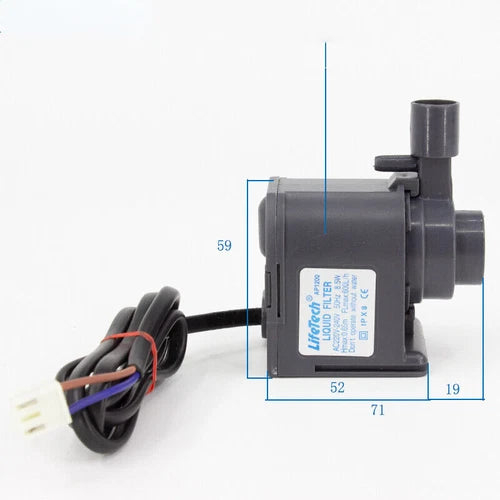 HZB-506080/AP-1200 Ice Machine Water Pump 8.5W Circulating Submersible  AC220V