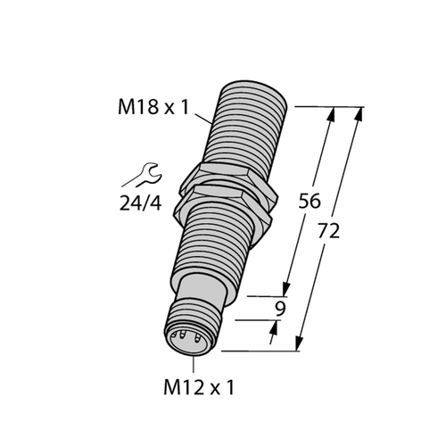 TURCK BI8-M18-LIU-H1141 1535561 Inductive sensor