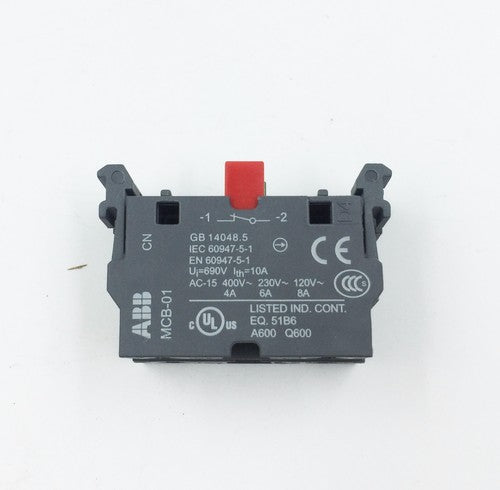 ABB MCB-01 Modular contact block 1NC