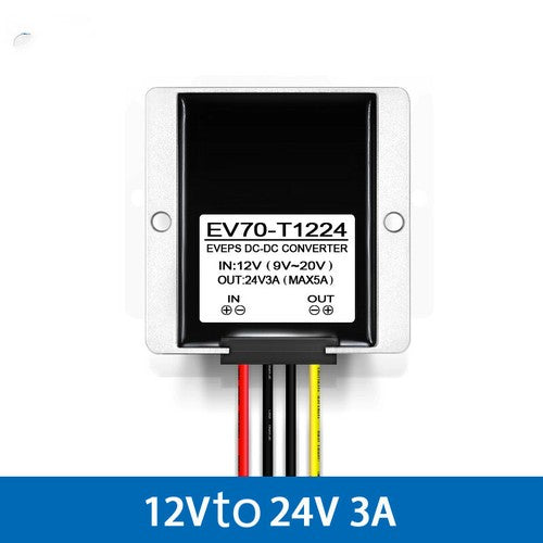 DC-DC 12V To 24V 70W 3A Power Step-Up Module 12V Up 24V Boost Converter
