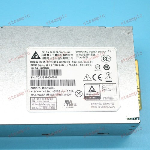 For DELTA Redundant power supply DPS-500AB-9 D 500W 50HZ-60HZ FREE SHIP