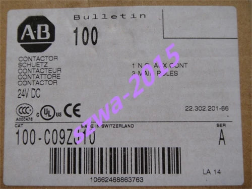 1pcs For 100-C09ZJ10 DC24V 10A contactor