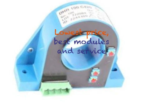 1PC  CURRENT TRANSDUCER, 100A, 4-20MA O/P - 72    DHR 100 C420
