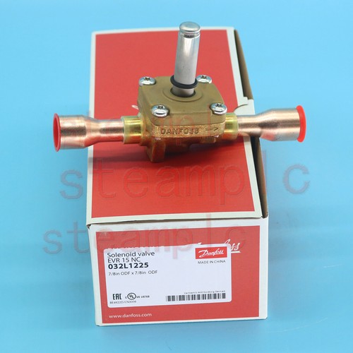 One  Solenoid Valve For Danfoss EVR15 032L1225 Free Shipping