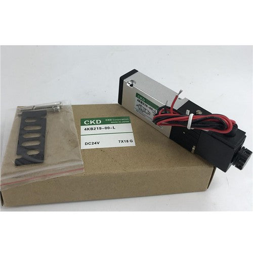 One For CKD  4KB219-00-L DC24V Electromagnetic valve In Box Free Shipping