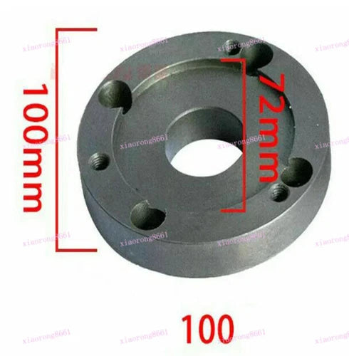 1PC  for the Mini-lathe 4" to 5" Chuck 100mm /125mm Adapter Plate