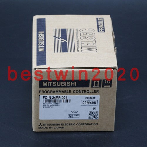 1PC  Mitsubishi PLC MELSEC FX1N-24MR-001 FX1N24MR001 free shipping