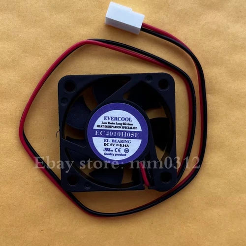 1X   cooling fan EC4010H05E 4010 DC 5V 0.14A
