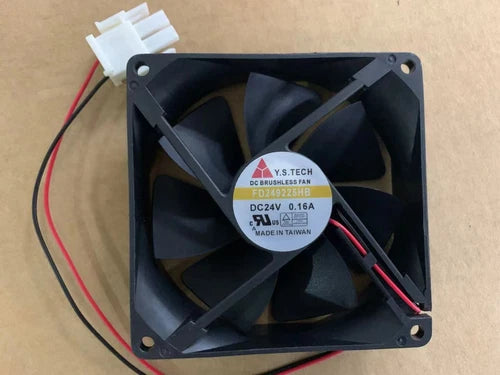 1PC   axial cooling fan FD249225HB 90*90*25mm 2pin DC 24V 0.16A