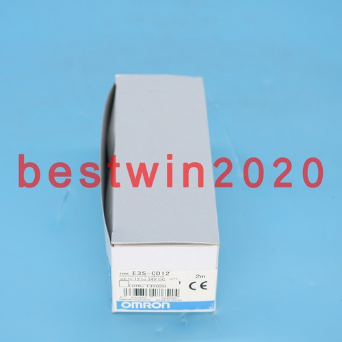 OMRON E3S-CD12 Photoelectric Switch Sensor E3SCD12 10-30VDC 2M