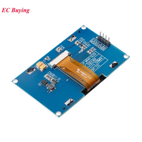 2.42 inch 128x64 White Screen OLED Module LCD Display SSD1309 SPI/I2C 3.3-5 V