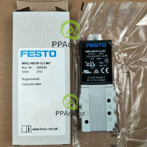 1PC  FESTO MHE2-MS1H-5/2-M7 525113 Solenoid Valve Free Shipping
