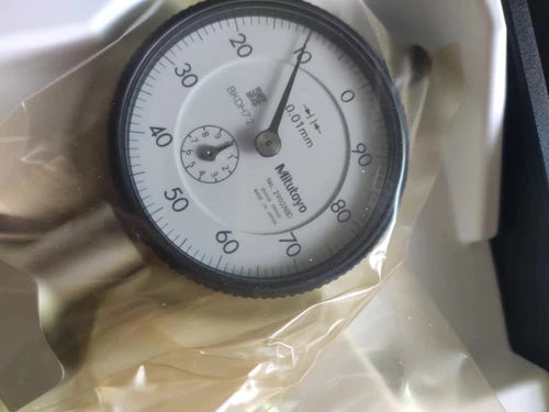 1 PCS  Dial Depth Gauge 0-10*0.01mm old model   7210   7210A