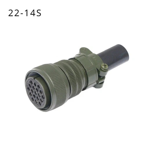 1pcs for Ation Plug Servo Connector 19pin  MS3106A-22-14S MS3102A-22-14P
