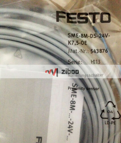 FESTO SME-8M-DS-24V-K-7.5-OE Proximity Switch Sensor 543876