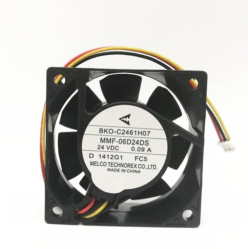 BKO-C2461H07 MMF-06D24DS-FC5 24V 0.09A 6025 Mitsubishi inverter cooling fan
