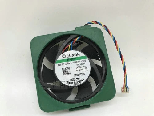 1 pcs   4CM ultra quiet fan  4010 MF40100V1-1Q07A-S99 DC5V 0.56W