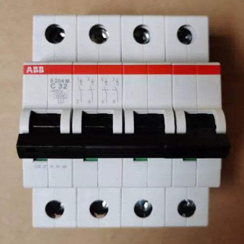 one  For ABB circuit breaker 4P 32A S204M-C32 Free ship