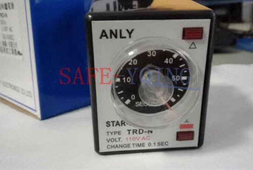 1PCS   Motor Time Relay Controller 60s   TRD-N 110VAC