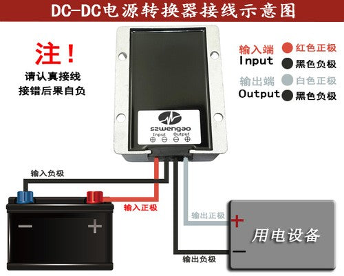 8V-40V to 12V 15A 180W Car regulated power supply module 12V to 12V Waterproof