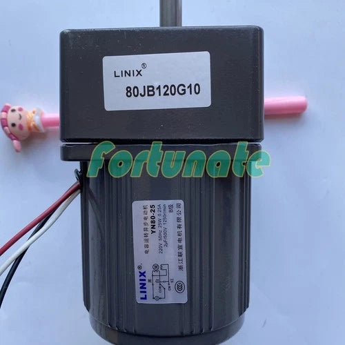 1PC  FOR LINIX Constant speed motor 80JB120G1032 YN80-25 220V 25W 0.25A