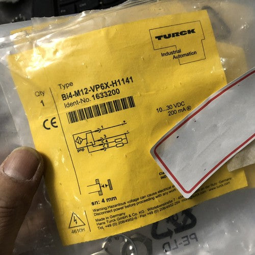 1PC  Turck Proximity switch BI4-M12-VP6X-H1141 Free Shipping#LJ