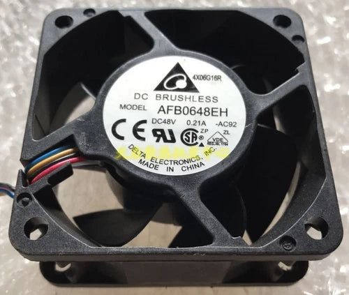 1PC   Industrial Cooling Fan QFR/AFB0648H/HH/EH/SH/VH/DH 48V 6CM 6025