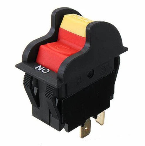 1PC 20/12A 125/250VAC   HY7 Remove To Lock 4 Pins Power On Off Toggle Switch