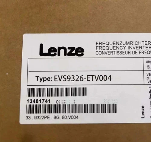 EVS9326-ETV004 Ipc  Sealed  Lenze Inverter EVS9326-ETV004